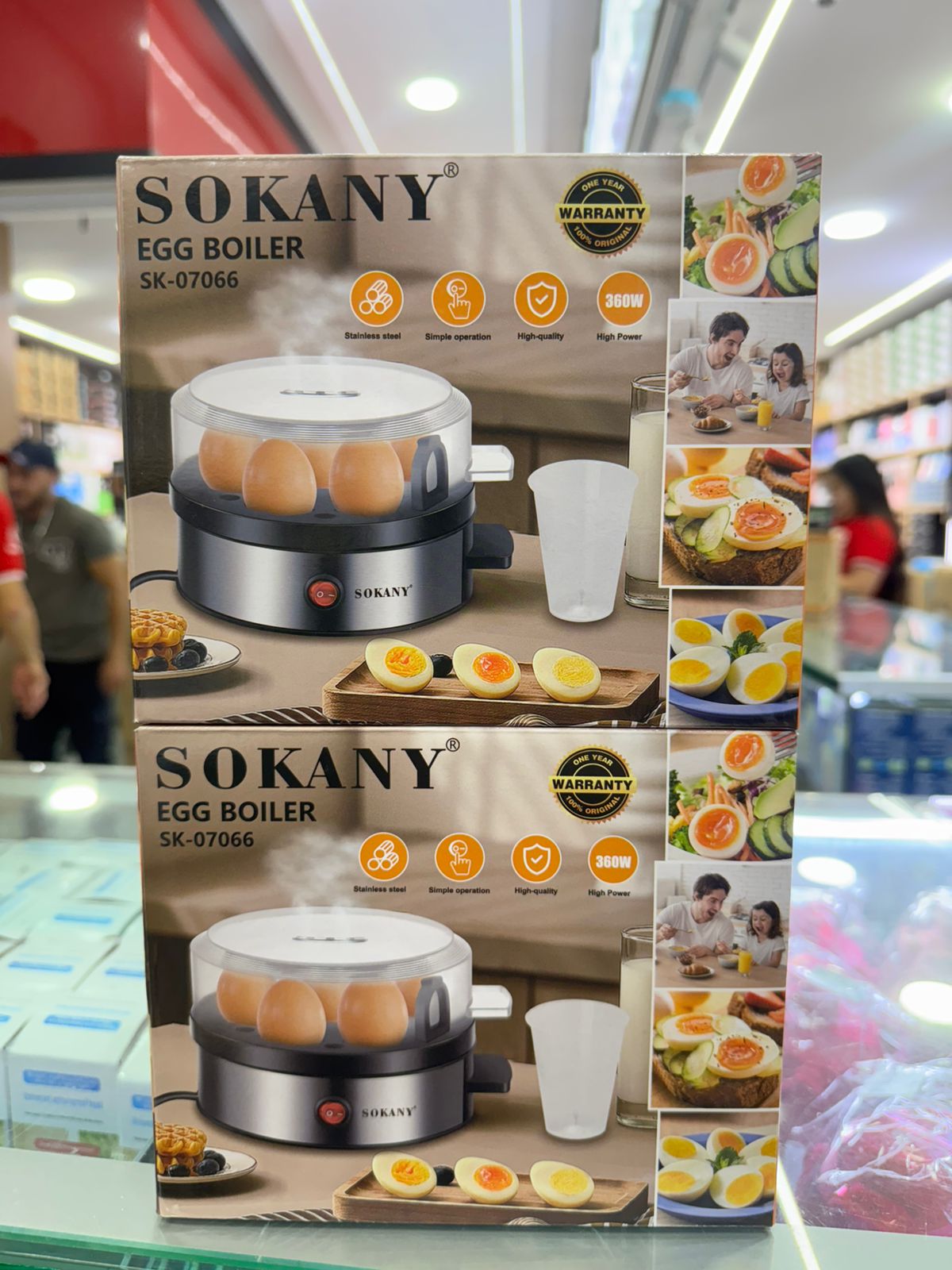 Hervidor de Huevos Eléctrico SOKANY